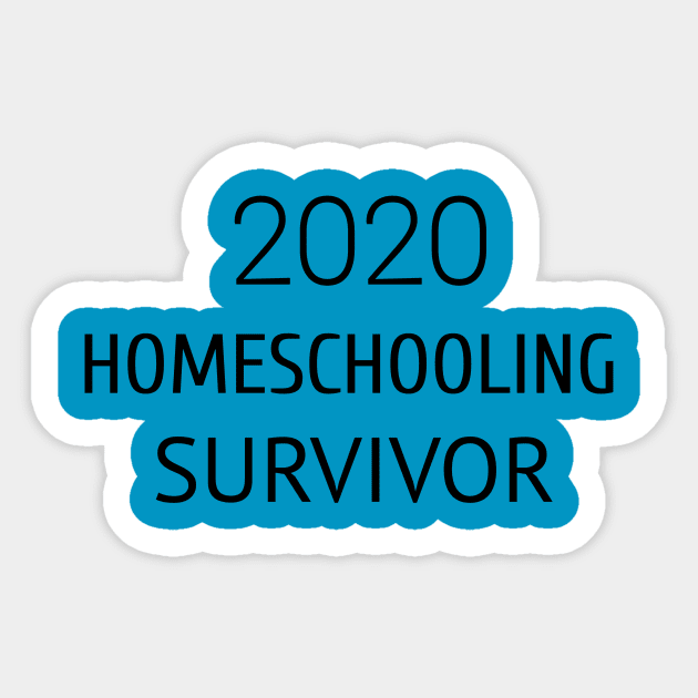 #Covid and Homeschooling Sticker by CreativeLimes